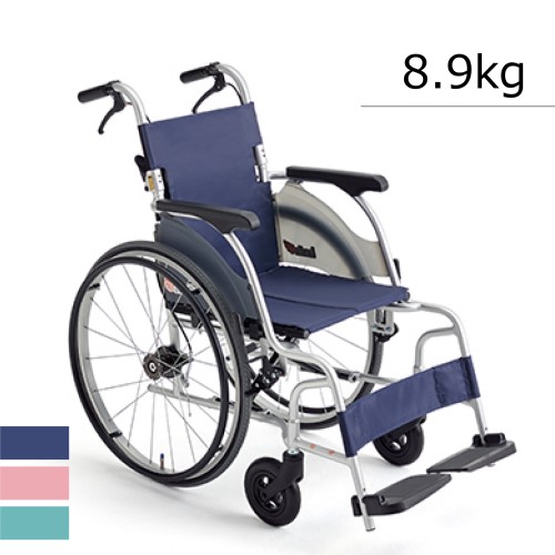 超軽量自走用車椅子CRT-0 背折れ式・介助ブレーキ付