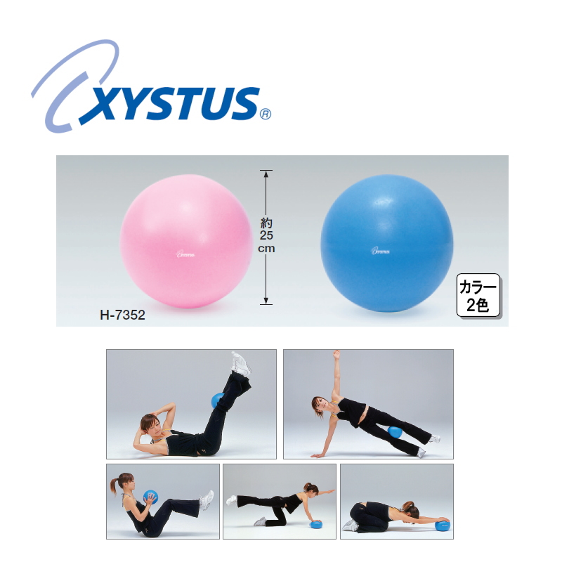 Xystus ピラティスボール250 青 ストレッチ用品 Toei Lightの専門通販